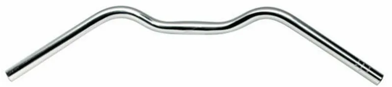 Traditional North Rounder Handlebars 25.4mm Chrome Silver-2